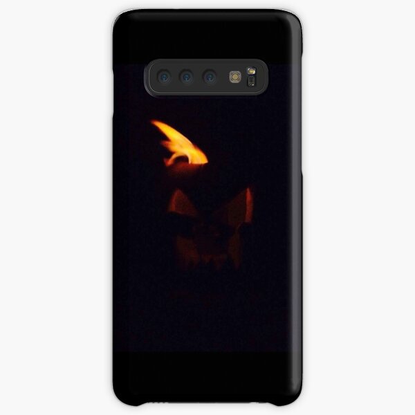 Flaming Pumkin Head Samsung Galaxy Snap Case