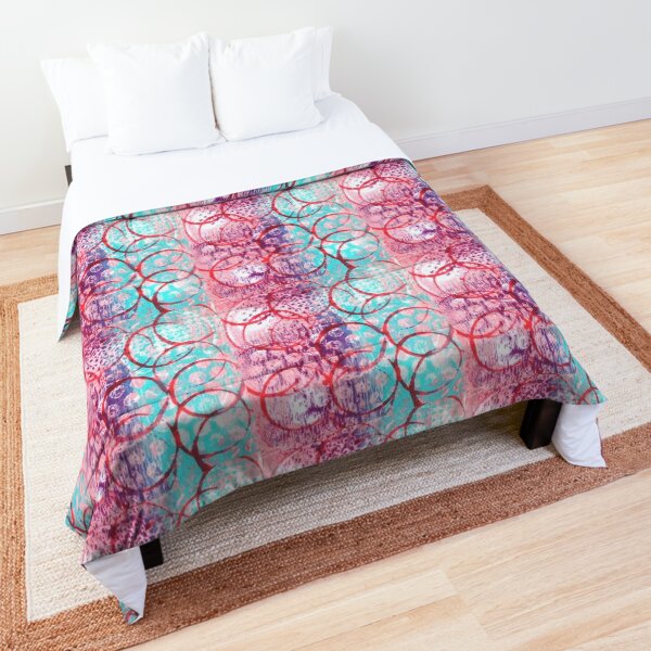Red Rings Comforter