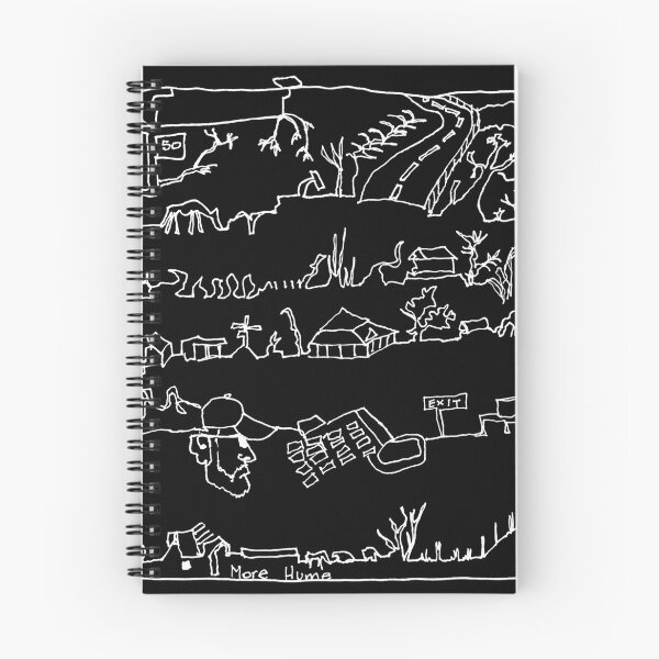 Item preview, Travelling Series - Long Roads of Intimacy (White Ink) designed and sold by Annie Edney.