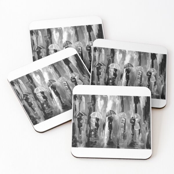 Item preview, black rain designed and sold by atouchofcanvas.