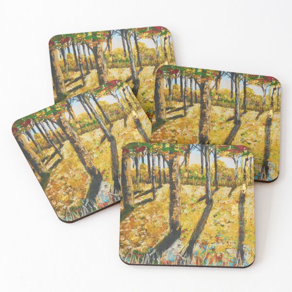 Item preview, shadow trees designed and sold by atouchofcanvas.