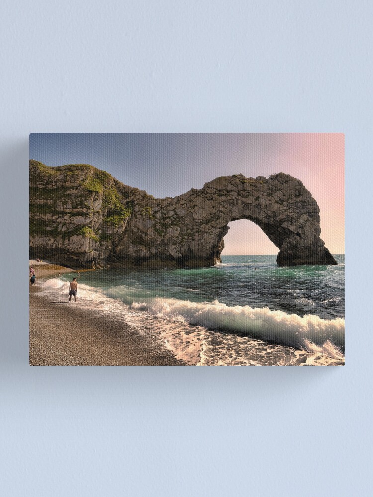 Alternate view of Evening urdle Door At Dorset Canvas Print