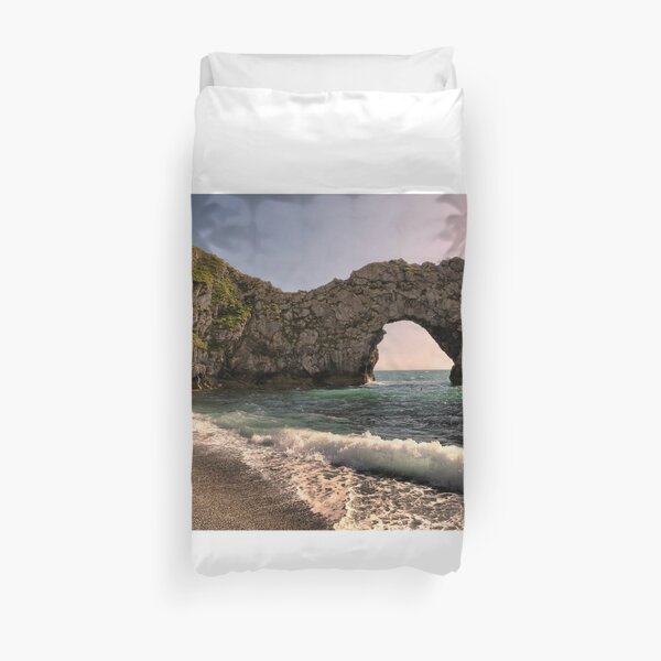 Evening urdle Door At Dorset Duvet Cover