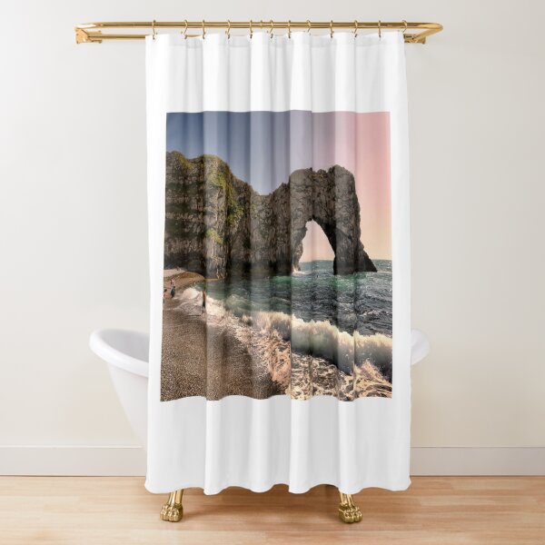 Evening urdle Door At Dorset Shower Curtain