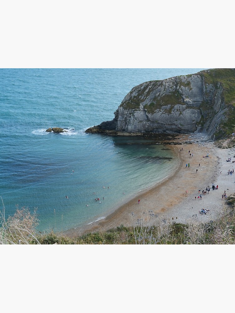 Swimming at Lulworth Cove Near Durdle Door by santoshputhran