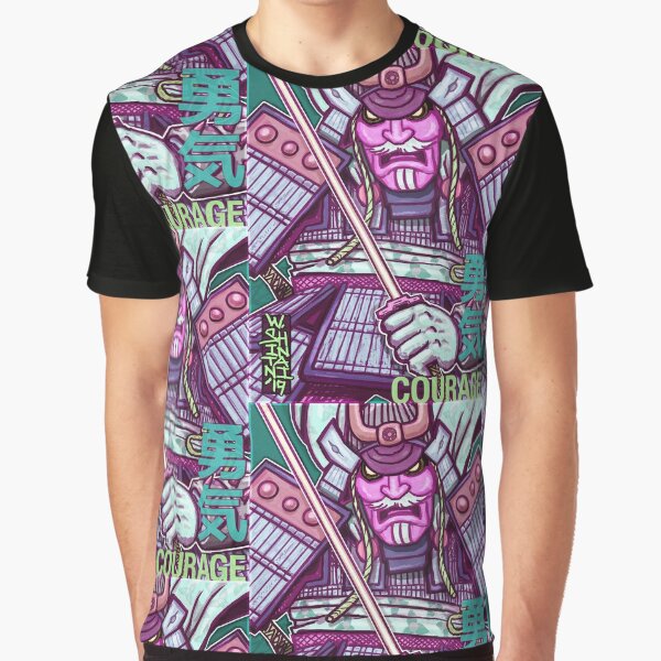 Samurai Courage Graphic T-Shirt