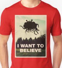 Flying Spaghetti Believing Unisex T-Shirt