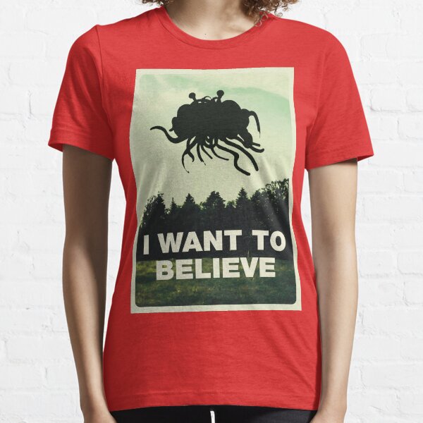 Flying Spaghetti Believing Essential T-Shirt