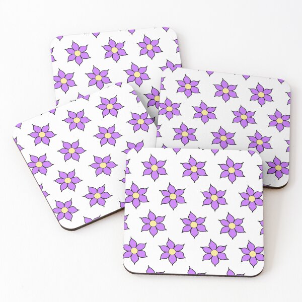 Item preview, Purple Fluro Flowers designed and sold by passionatelyem.