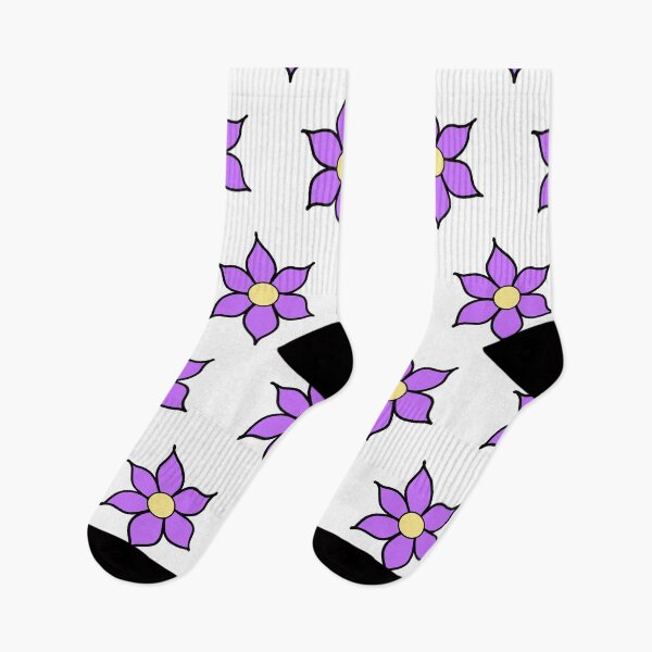 Item preview, Purple Fluro Flowers designed and sold by passionatelyem.