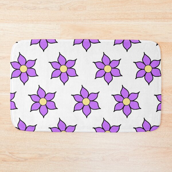 Item preview, Purple Fluro Flowers designed and sold by passionatelyem.