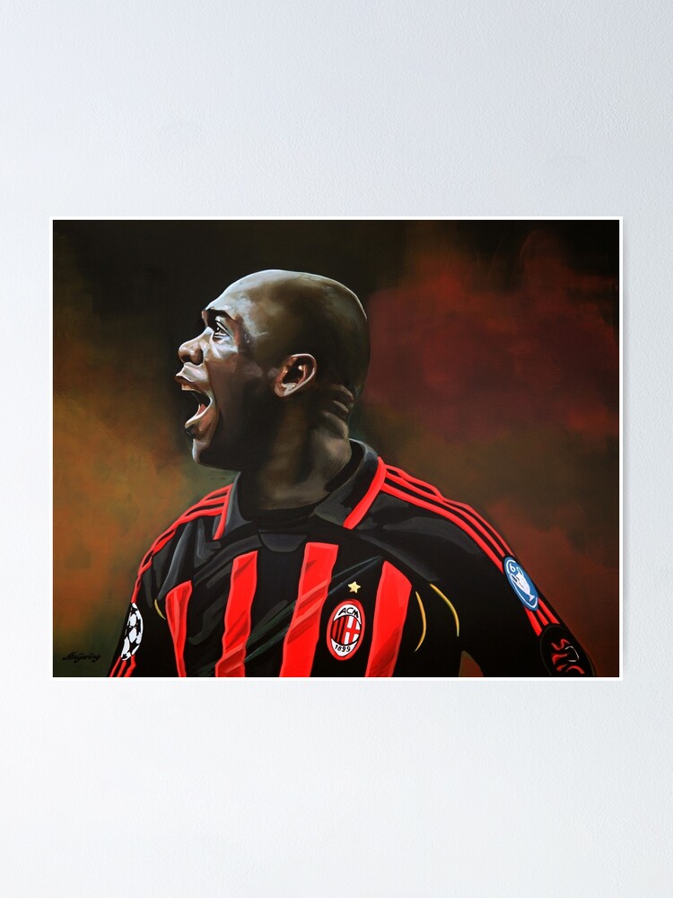 Clarence Seedorf painting Poster for Sale by PaulMeijering