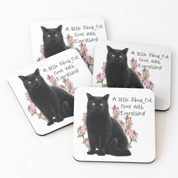 Item preview, A LITTLE BLACK CAT designed and sold by Jane Minto.