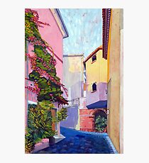 Laurino Italy Street Scene Photographic Print