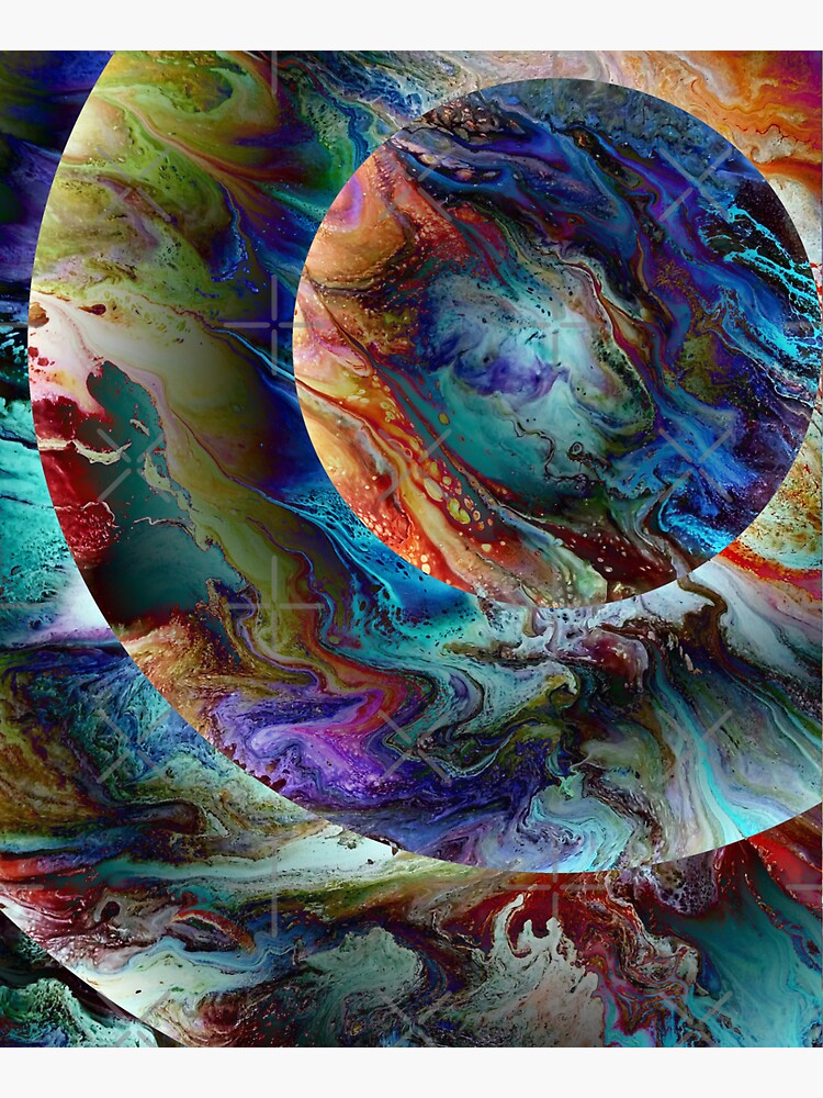 Conjunction: planet art by kerravonsen
