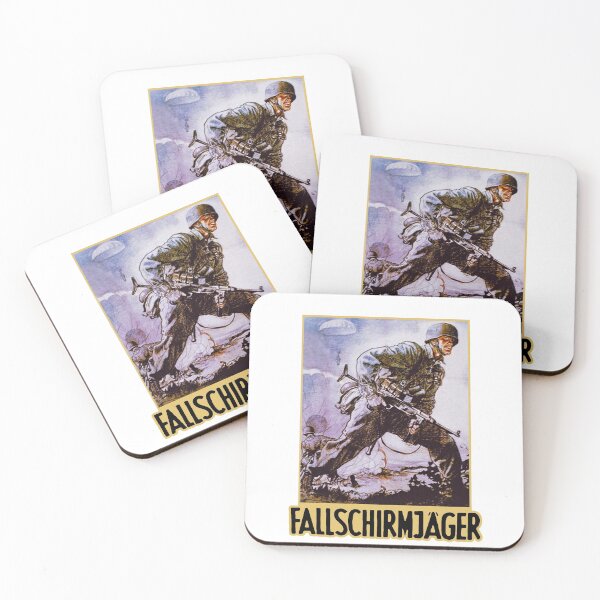 Item preview,  Attacking German Paratrooper;  designed and sold by StickerApe.