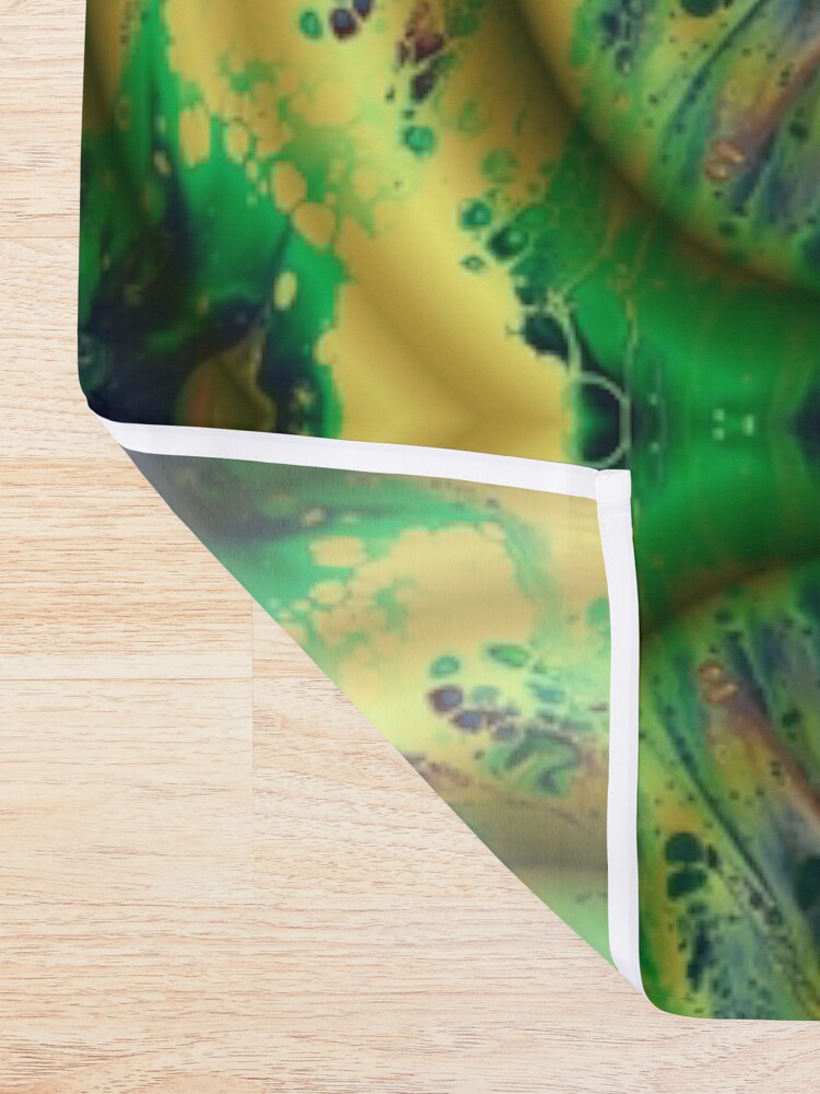 Alternate view of Contemplation Shower Curtain