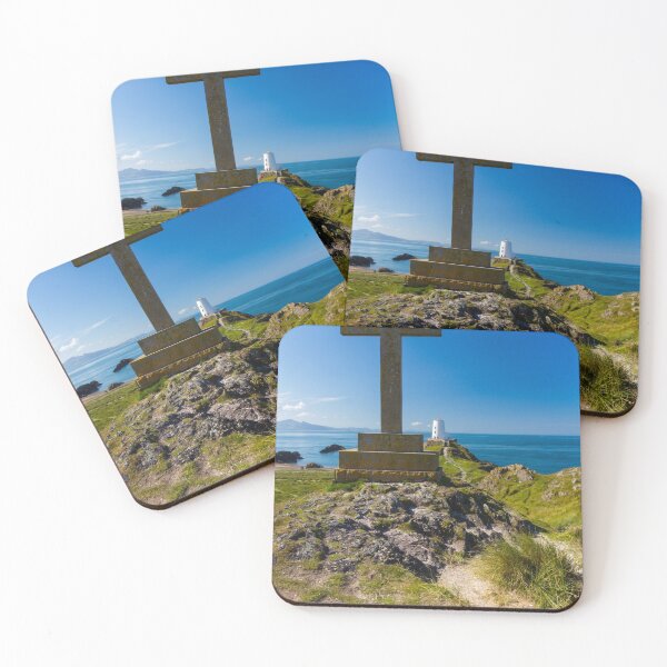 Item preview, Cross and lighthouse on Llanddwyn Island, Anglesey designed and sold by Andy Chisholm.