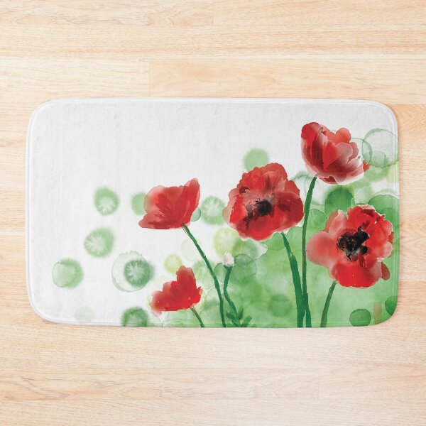 Item preview, Watercolour Poppies designed and sold by JillyBeanDesign.