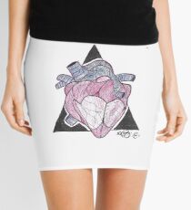 Anatomy heart Mini Skirt