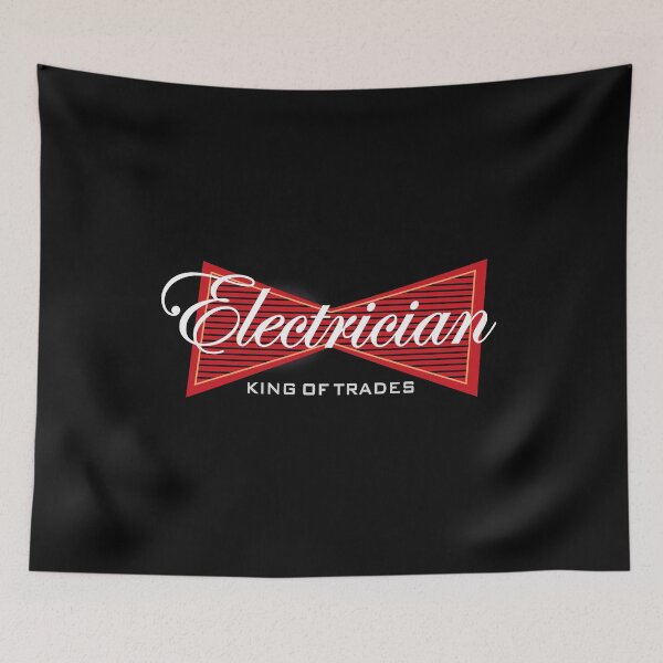 Item preview, Electrician King of Trades Funny Gift designed and sold by kayelex.