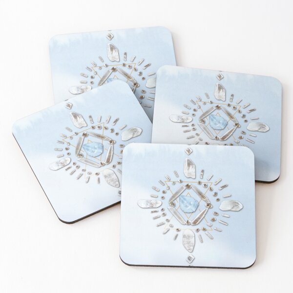 Item preview, Celestite Crystal Grid - Spirit Guides designed and sold by SpiritStone.