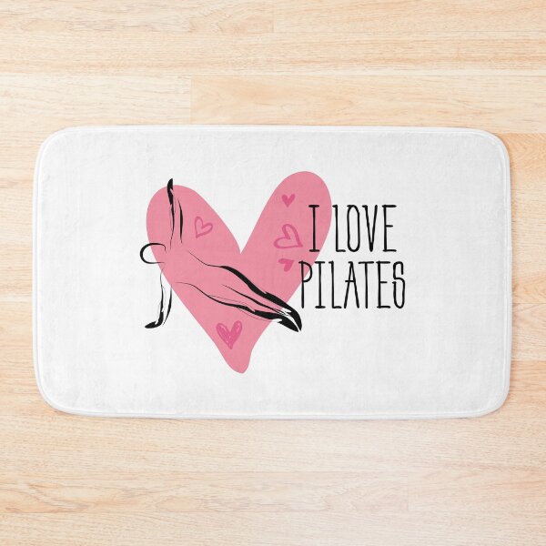 Item preview, Pilates pose and heart designed and sold by sashica.