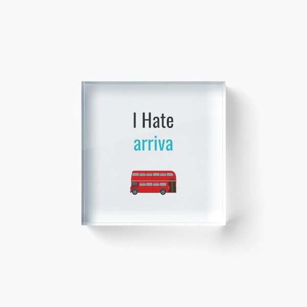 Item preview, I Hate Arriva designed and sold by sebastiandoe5.