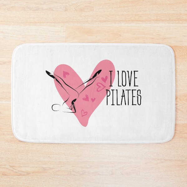 Item preview, Pilates pose and heart designed and sold by sashica.