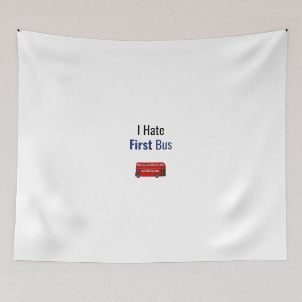 Item preview, I Hate First Bus designed and sold by sebastiandoe5.