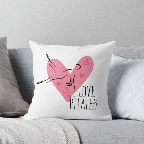 Item preview, Pilates pose and heart designed and sold by sashica.
