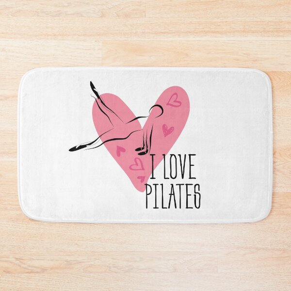Item preview, Pilates pose and heart designed and sold by sashica.