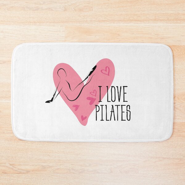 Item preview, Pilates pose and heart designed and sold by sashica.