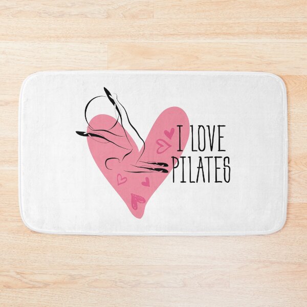 Item preview, Pilates pose and heart designed and sold by sashica.