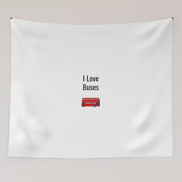 Item preview, I Love Buses designed and sold by sebastiandoe5.