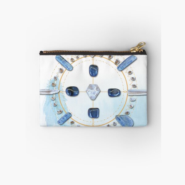 Item preview, Dumortierite Crystal Grid - Soul Journey designed and sold by SpiritStone.