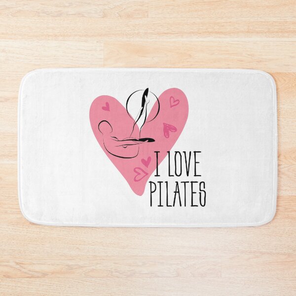 Item preview, Pilates pose and heart designed and sold by sashica.