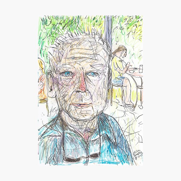 Item preview, Alf Waiting for his Chai Latte designed and sold by John Douglas.