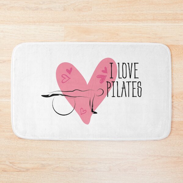 Item preview, Pilates pose and heart designed and sold by sashica.