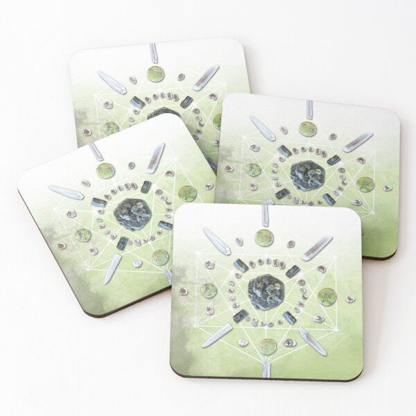 Item preview, Epidote Crystal Grid - Manifestation designed and sold by SpiritStone.