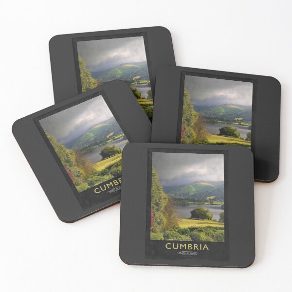 Item preview, Cumbria Railway Poster designed and sold by andrewroland.
