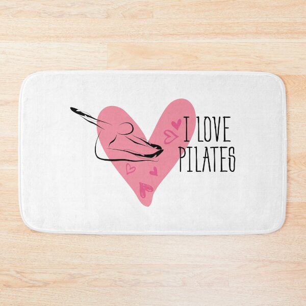 Item preview, Pilates pose and heart designed and sold by sashica.