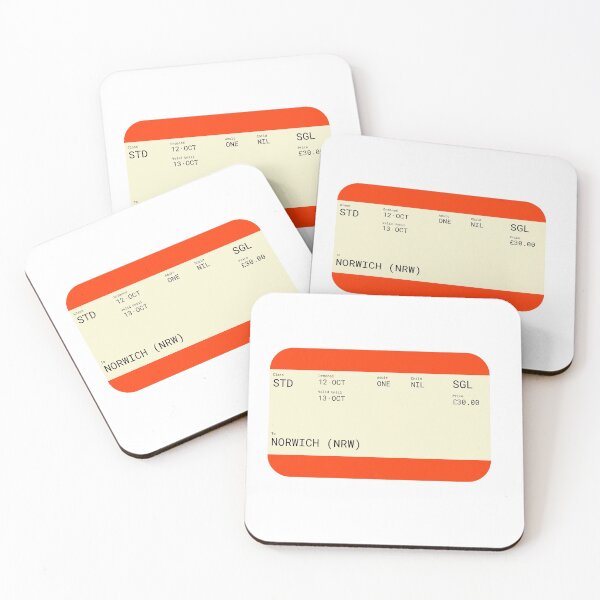 Item preview, Norwich Train Ticket designed and sold by sebastiandoe5.