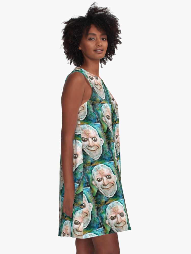 Uncle Fester Addams Family | A-Line Dress