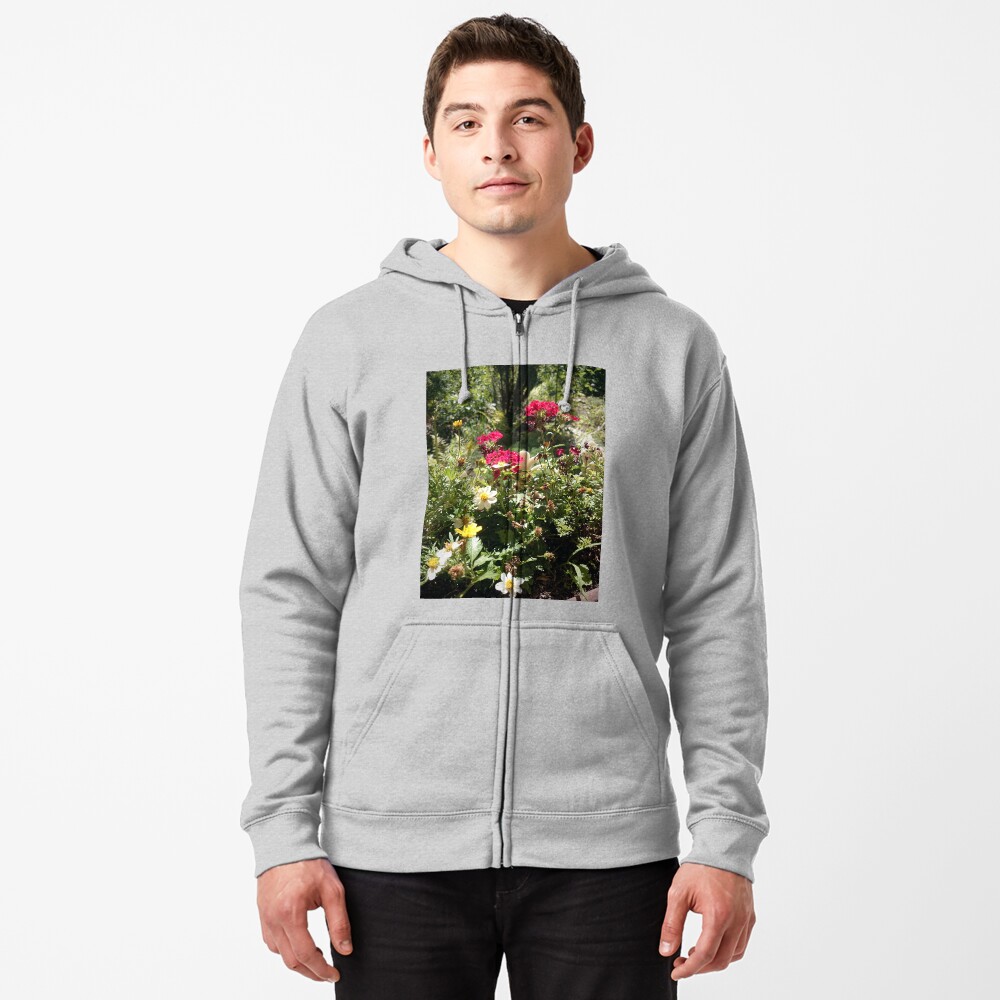 Blumen-Beet Kapuzenjacke