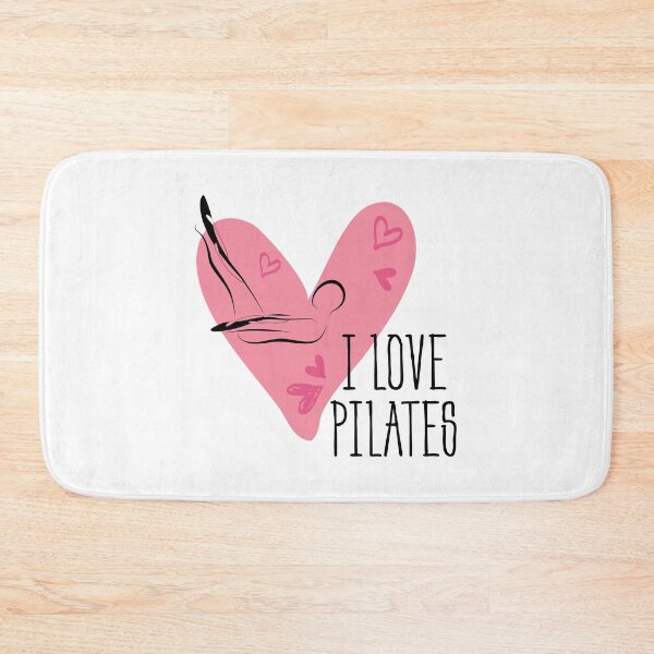 Item preview, Pilates pose and heart designed and sold by sashica.