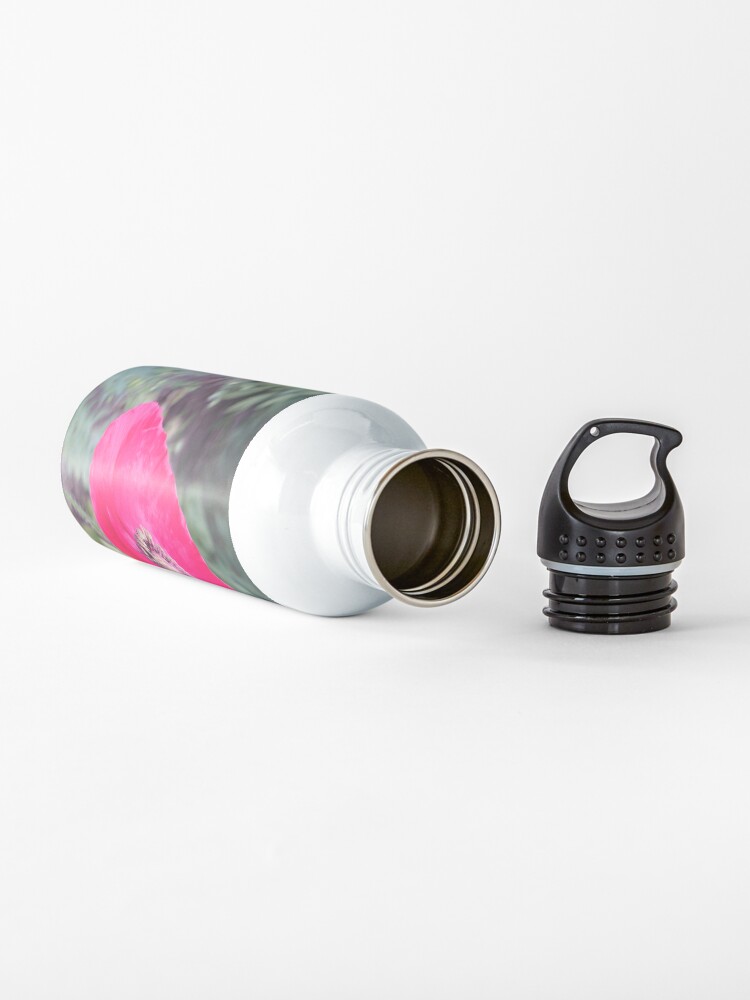 Alternative Ansicht von Roter Seidenmohn Trinkflasche