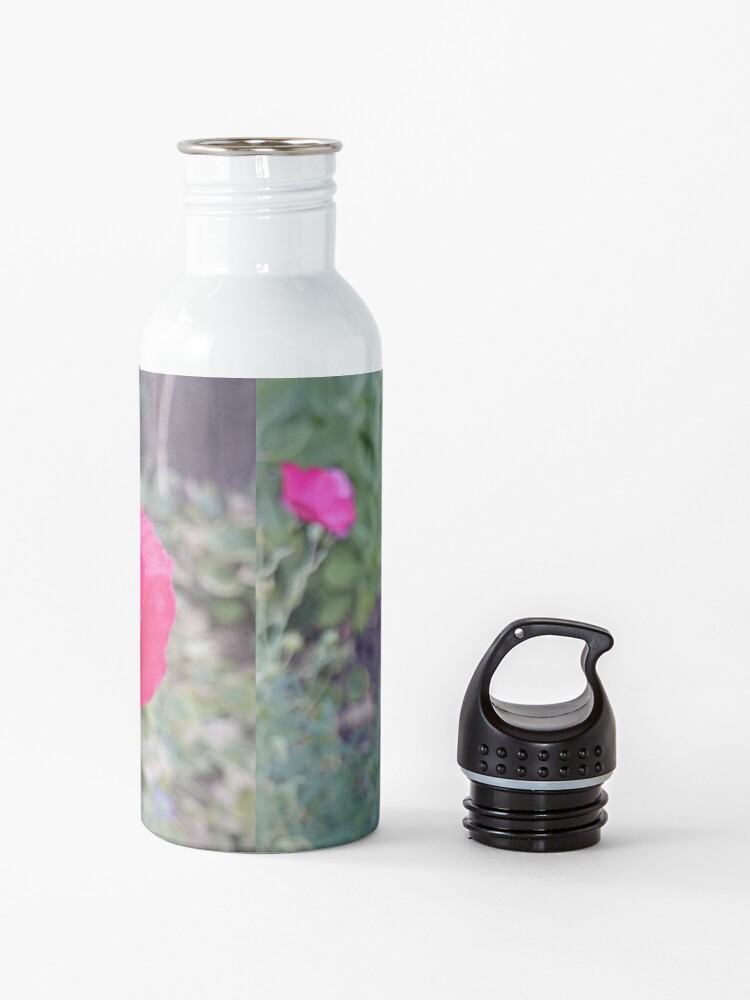 Alternative Ansicht von Roter Seidenmohn Trinkflasche