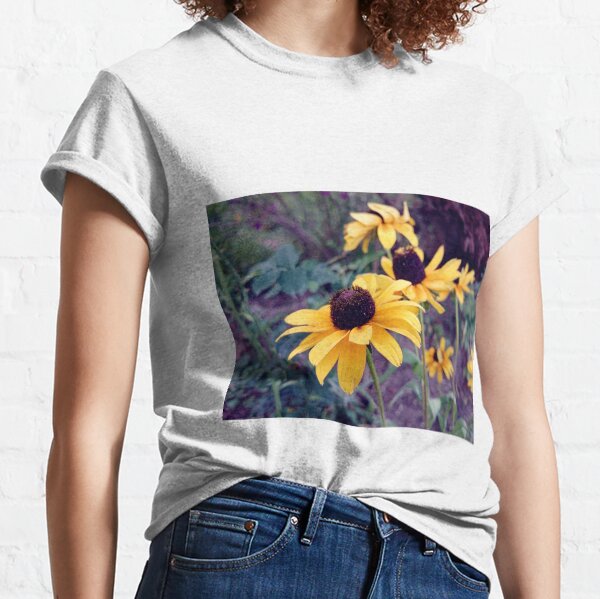 Gelber Sonnenhut Classic T-Shirt