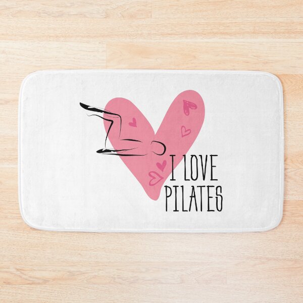 Item preview, Pilates pose and heart designed and sold by sashica.